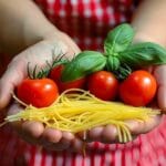 Twarożek grecki z oliwkami i oregano